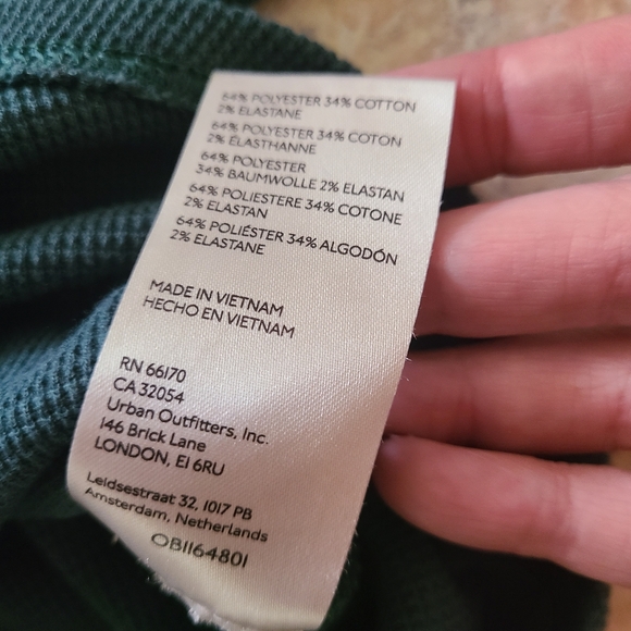 We the Free Teal Crop Top in Size Small - Picture 5 of 6